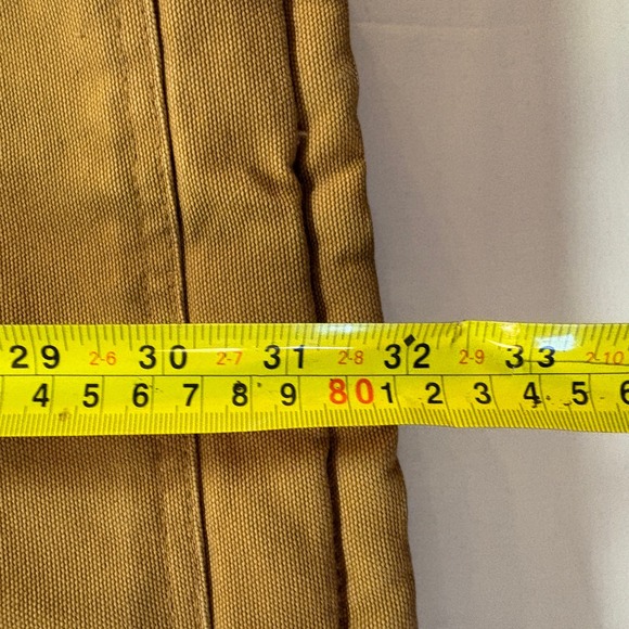 VTG Carhartt Workwear Jacket Brown Quilted Lined Corduroy Collar Men USA Size XL - Picture 8 of 15